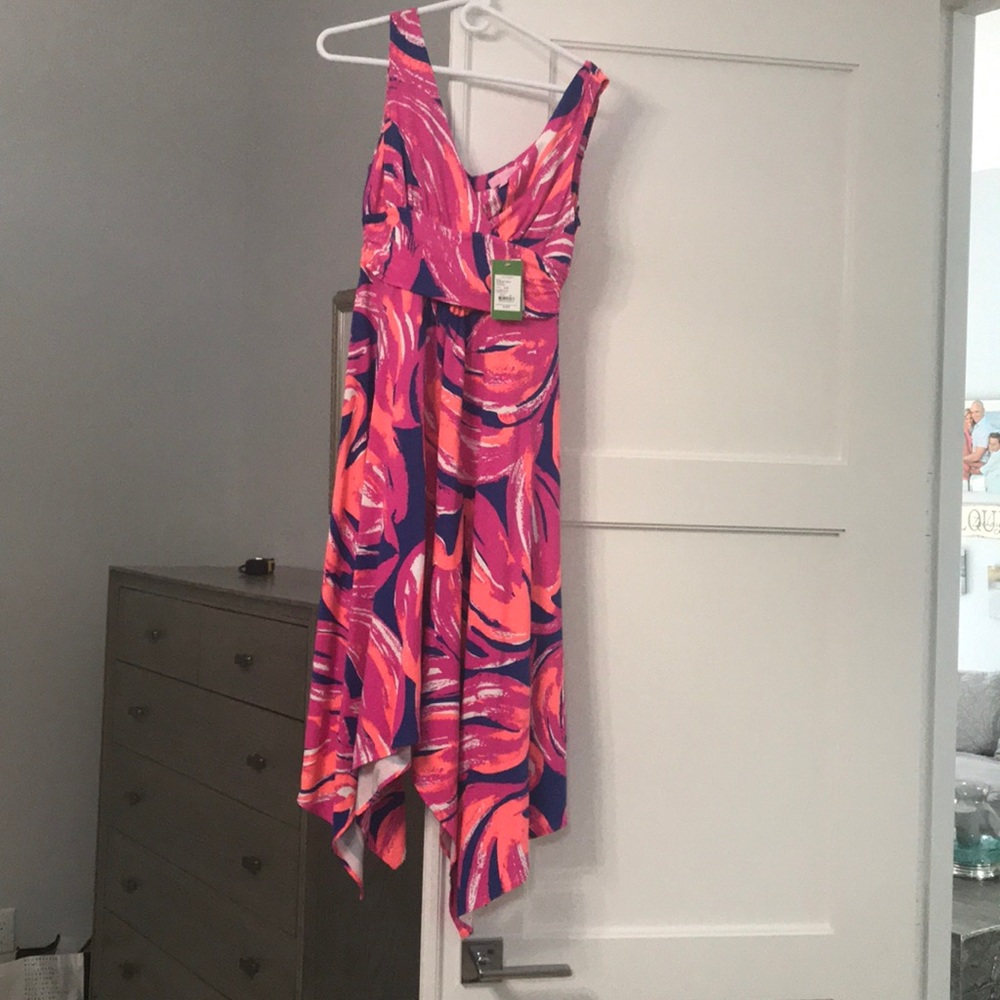 Lily Pulitzer Handkerchief bottom dress